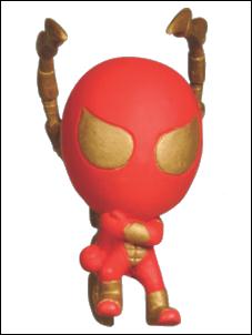 Ultimate Spider-Man Grab Zags (Series 1) figure 3 Iron Spider-Man