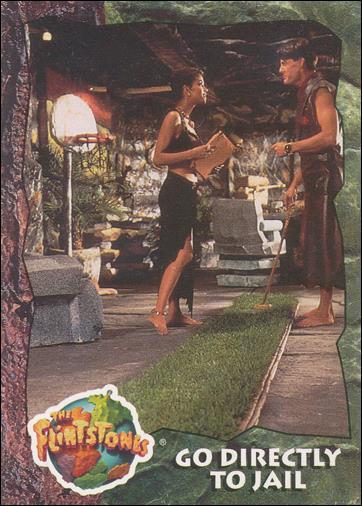 Flintstones: The Movie (Base Set) card 49 Go Directly to Jail