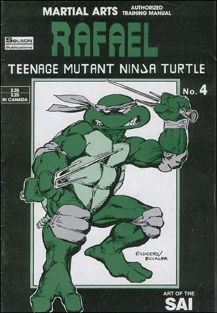 Teenage Mutant Ninja Turtles Authorized Martial Arts Training Manual issue 4
