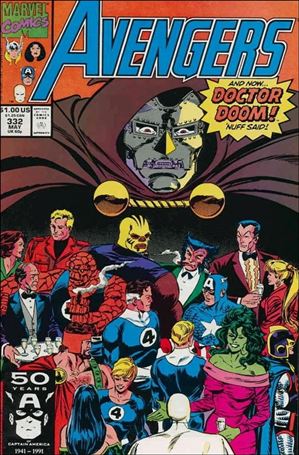 Avengers (1963) issue 332-B Brown Dr. Doom Cover