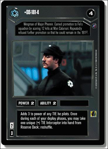 Star Wars: Death Star II Limited (Base Set) card 17 DS-181-4