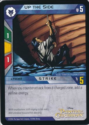 Pirates of the Caribbean - Dead Man's Chest (Base Set) card PDC060 Up the Side