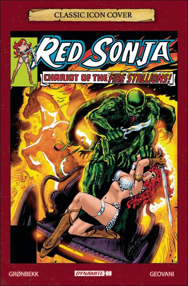 Red Sonja (2023) issue 9-G Frank Thorne 1:10 Classic Cover