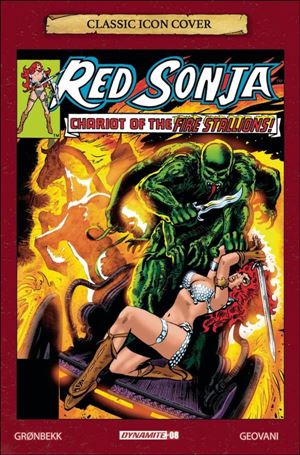 Red Sonja (2023) issue 9-G Frank Thorne 1:10 Classic Cover