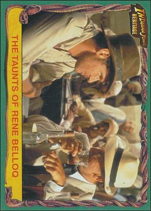 Indiana Jones Heritage (Base Set) card 14 The Taunts of Rene Belloq