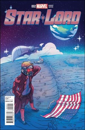 Star-Lord (2016) issue 2-B Jake Wyatt 1:25 Cover