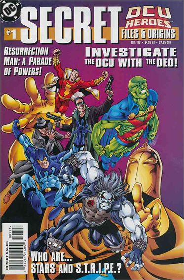 DCU Heroes: Secret Files and Origins 1-A by DC