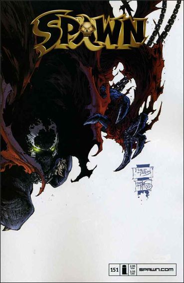 Spawn issue 151 Spawn Wraparound Cover