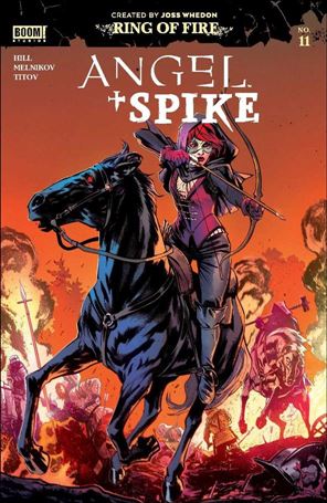 Angel + Spike issue 11-E Jonas Scharf 1:20 Cover