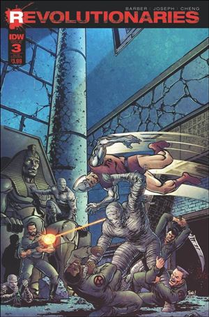 Revolutionaries issue 3-B Tone Rodriguez Subscription Cover