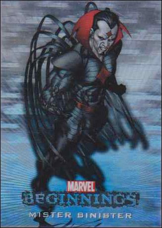 Marvel Beginnings: Series 1 (Marvel Villains Hologram Subset) card H-28 Mister Sinister
