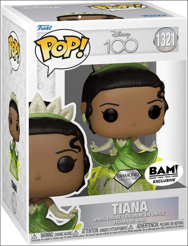POP! Disney figure 1321-B Tiana (Diamond) BAM Exclusive