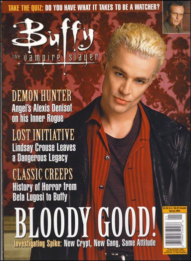 Buffy the Vampire Slayer Official Magazine issue 7-B Spike Cover