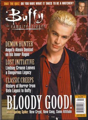 Buffy the Vampire Slayer Official Magazine issue 7-B Spike Cover