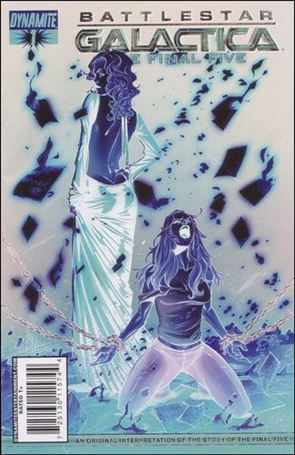 Battlestar Galactica: The Final Five issue 1-C Nigel Raynor Negative Cover