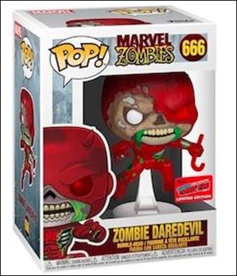 POP! Marvel figure 666 Zombie Daredevil