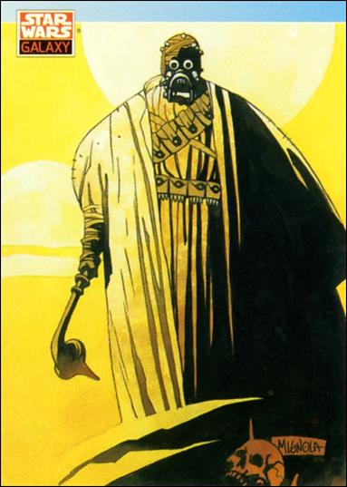 Star Wars Galaxy: Series 1 (Base Set) card 110 Michael Mignola