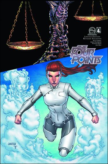 Four Points issue 4-E Jordan Gunderson 1:12 Cover