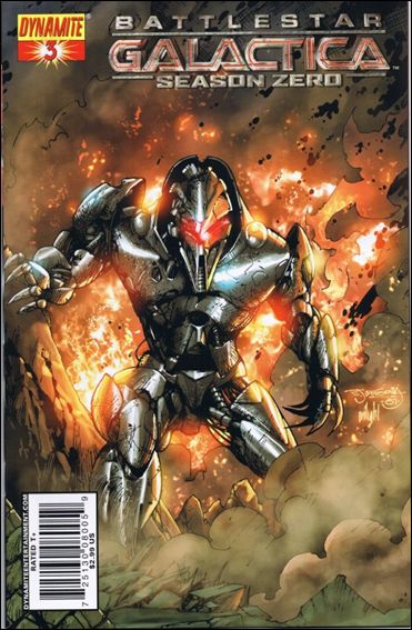 Battlestar Galactica: Season Zero issue 3-B Steven Segovia Cover