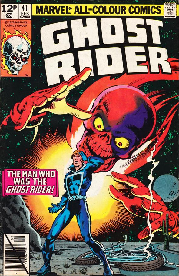 Ghost Rider (1973) issue 41-B UK Price Cover