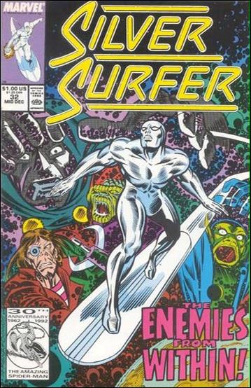 Silver Surfer (1987) issue 32-B Sears Marvel Vintage Pack Edition