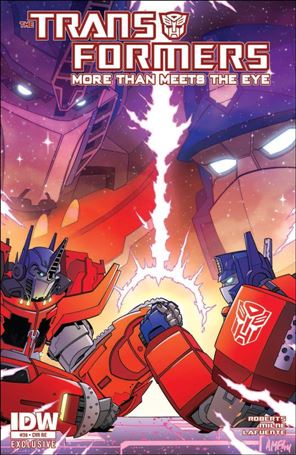Transformers: More Than Meets the Eye (2012) issue 36-D Tony Fleecs Sacanime 2015 Cover