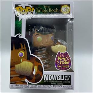 POP! Disney figure 987 Mowgli with Kaa
