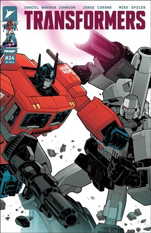 Transformers (2023) issue 24-D Jeffrey Spokes 1:25 Cover