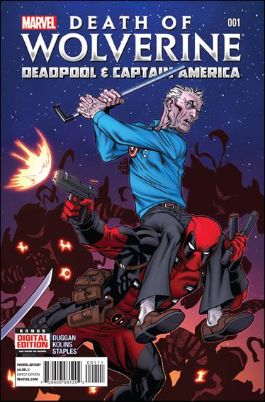 Death of Wolverine: Deadpool & Captain America issue 1 Ed McGuinness Standard Cover