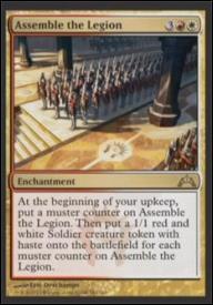 Magic the Gathering: Gatecrash (Base Set) card 142 Assemble the Legion