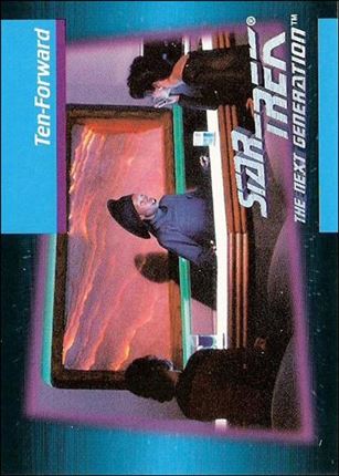 Star Trek: The Next Generation - Inaugural Edition (Base Set) card 62 Ten-Forward 