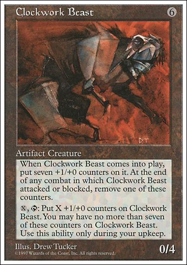 Magic the Gathering: 5th Edition (Base Set) card 356 Clockwork Beast