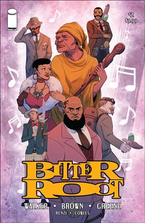 Bitter Root issue 2-D Ashley Woods Cover