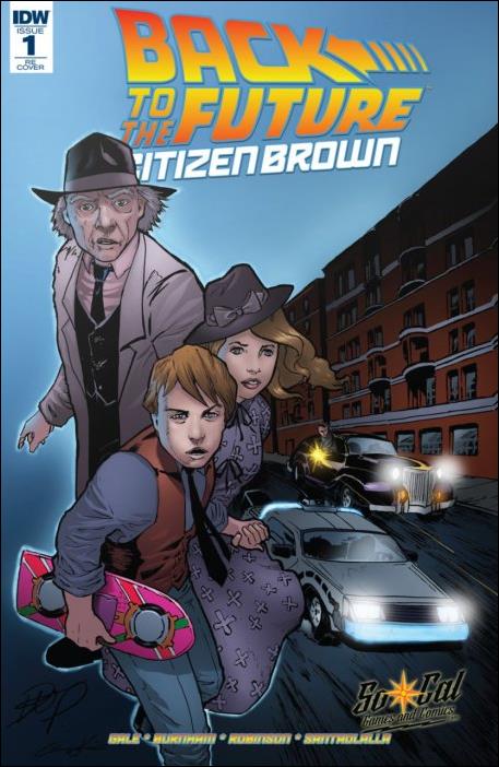 Back to the Future: Citizen Brown issue 1-E Deth Phimmsone SoCal Games and Comics Cover