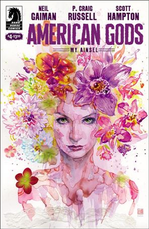American Gods: My Ainsel issue 4-B David Mack Cover