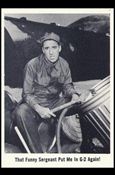 Gomer Pyle (Base Set) card 13 That Funny Sargent Put Me in G-2 Again!