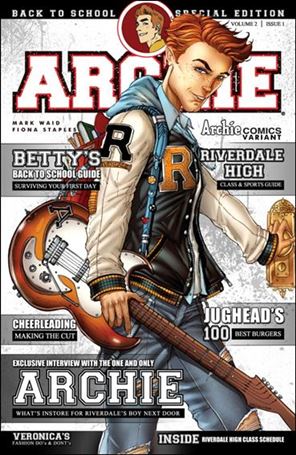 Archie (2015) issue 1-YH Jamie Tyndall Four Color Grails Cover