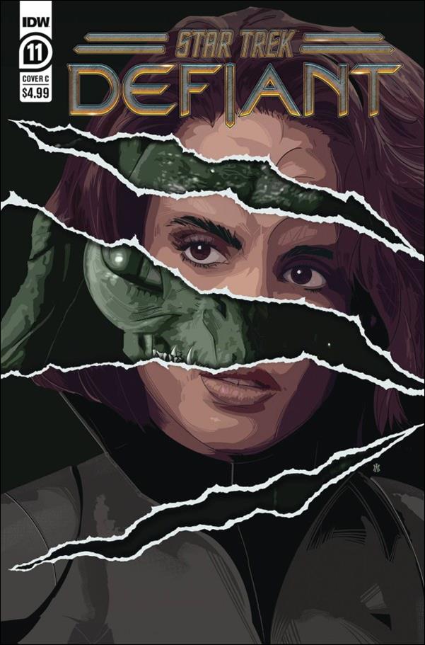 Star Trek: Defiant issue 11-C Mark Alvarado Cover