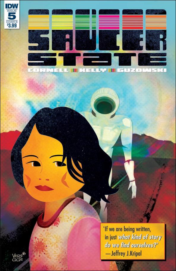 Saucer State issue 5-B Jeffrey Veregge Cover