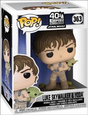 POP! Star Wars figure 363 Luke Skywalker & Yoda