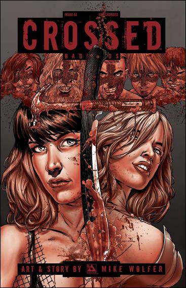 Crossed: Badlands issue 84-E Red Crossed Cover 1:3