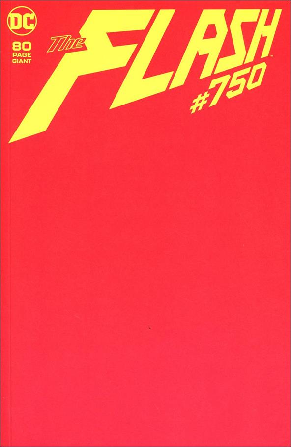 Flash (1959) issue 750-J Red Blank/Sketch Cover