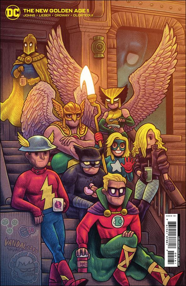 New Golden Age issue 1-F Dan Hipp 1:25 Cardstock Cover