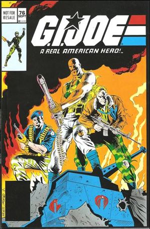 G.I. Joe: A Real American Hero issue 76-C Comic Pack Edition