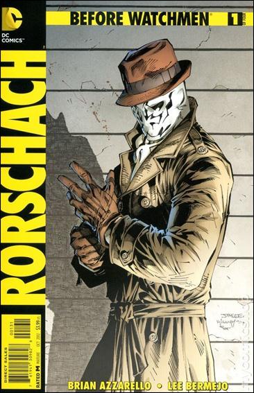 Before Watchmen: Rorschach issue 1-E Jim Lee 1:200 Cover
