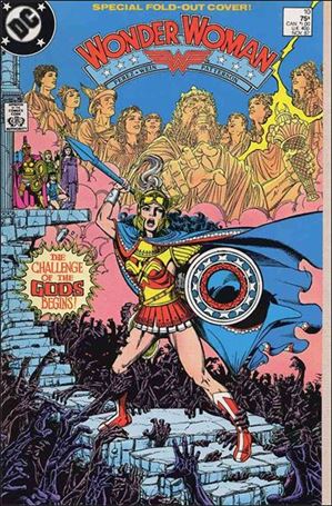 Wonder Woman (1987) issue 10 Wraparound Gatefold Cover