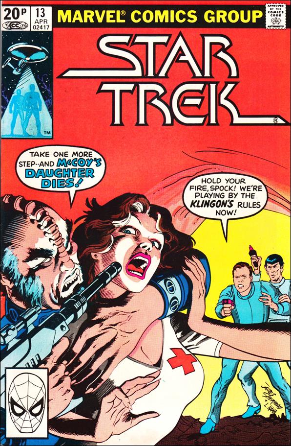 Star Trek (1980) issue 13-B UK Price Cover