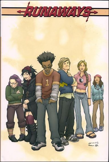 Runaways (2005) issue 1 Dust Jacket