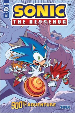 Sonic the Hedgehog: 900th Adventure issue 1-F Richard Elson 1:25 Cover