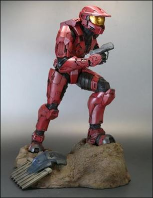Halo 3 ARTFX  item 1-C Master Chief (Red Spartan)